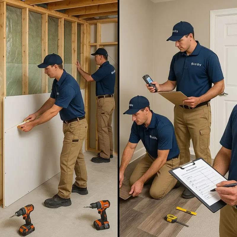 Repairs and Reconstruction process in Weigelstown, PA